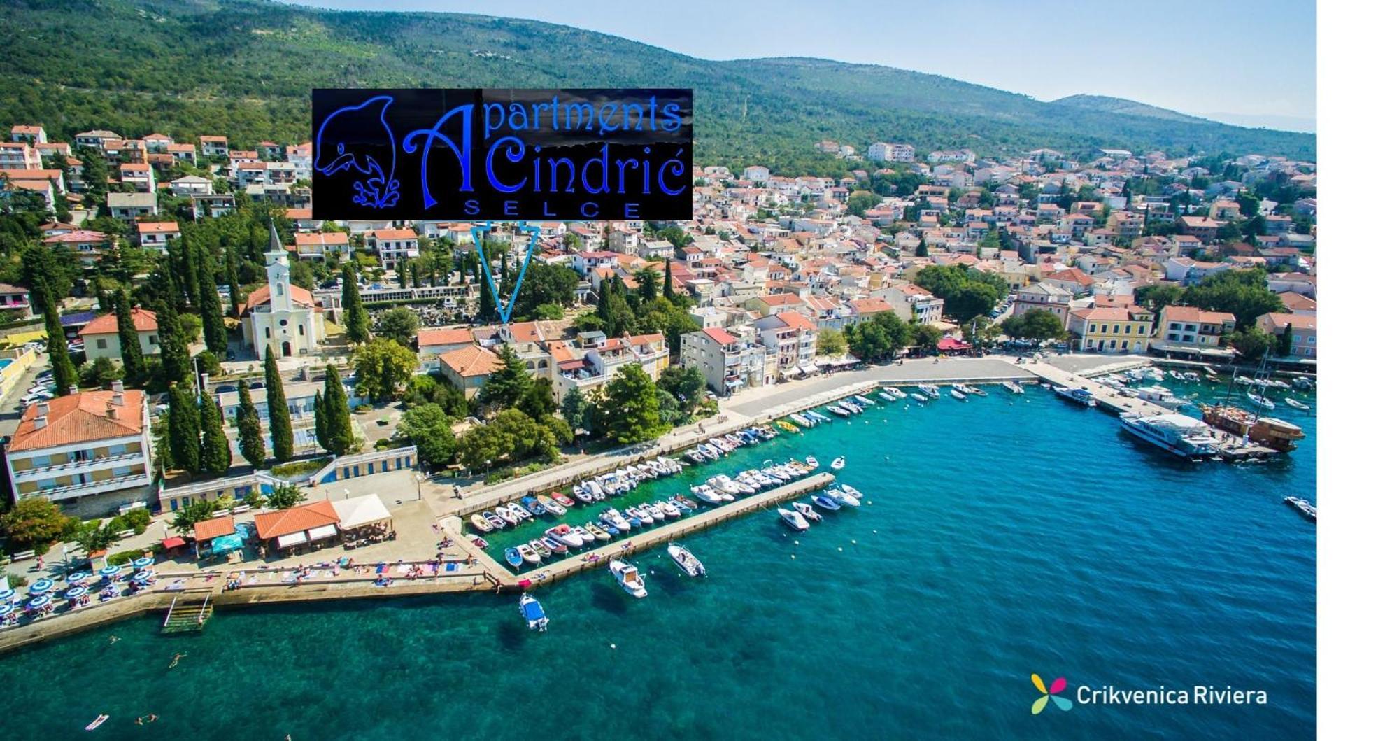 Apartments Cindric Selce Exterior photo